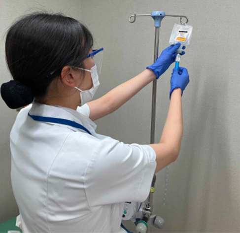 抗癌剤の交換