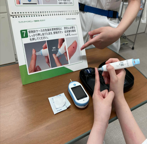 血糖測定指導