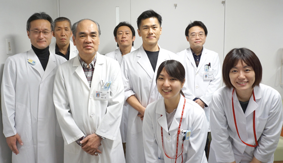 松山赤十字病院 放射線診断科 集合写真